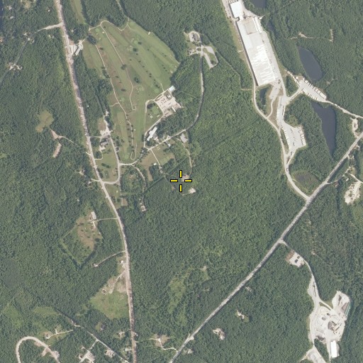 Aerial/Satellite Image of Ricker Hill, ME