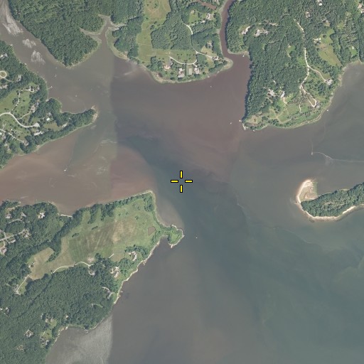 Aerial/Satellite Image of Royal River, ME