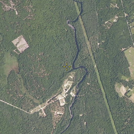 Aerial/Satellite Image of Russell Brook, ME