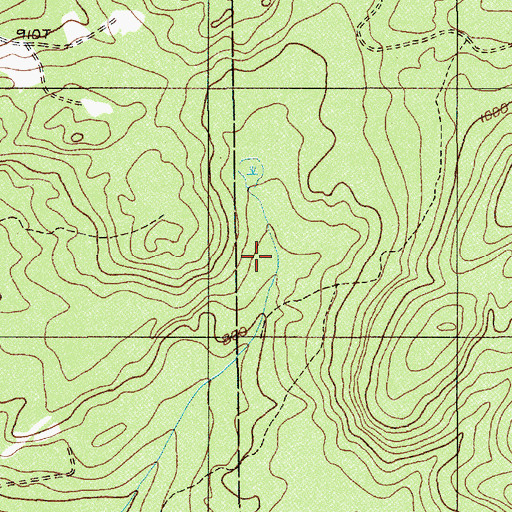Topographic Map of Saucier Camp, ME