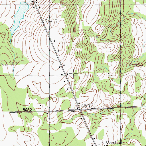 Topographic Map of School Number 1, ME