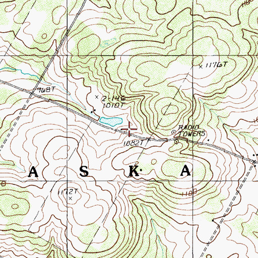 Topographic Map of School Number 10, ME