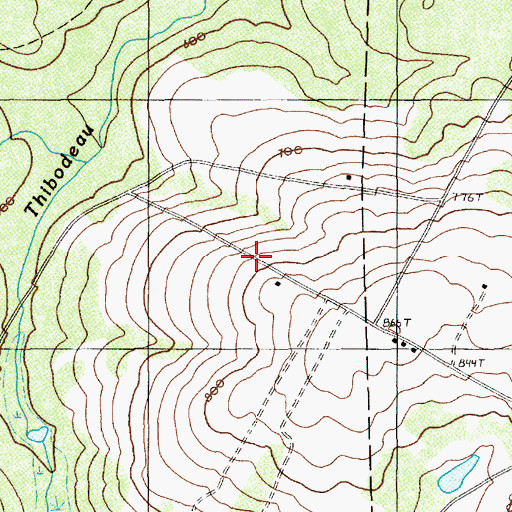 Topographic Map of School Number 6, ME