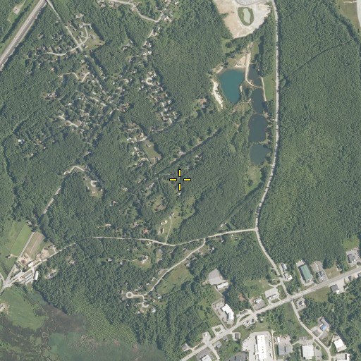Aerial/Satellite Image of Scottow Hill, ME