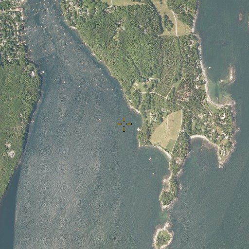 Aerial/Satellite Image of Seal Ledge, ME