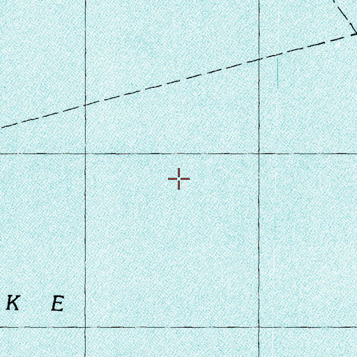 Topographic Map of Sebago Lake, ME
