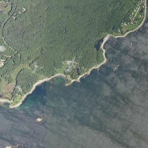 Aerial/Satellite Image of Sewards Point, ME