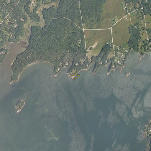 Aerial/Satellite Image of Simpson Point, ME