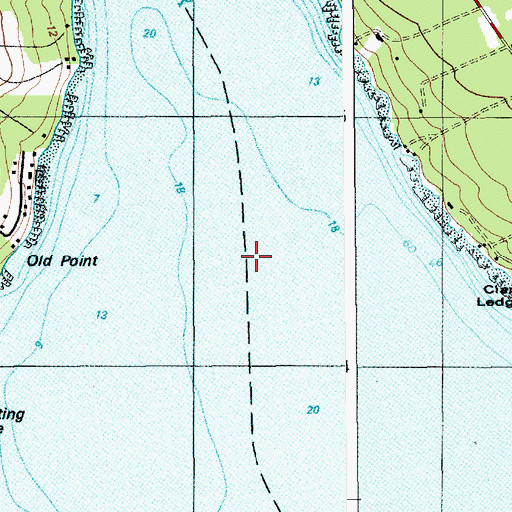 Topographic Map of Skillings River, ME
