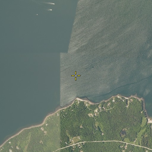 Aerial/Satellite Image of Spears Rock, ME