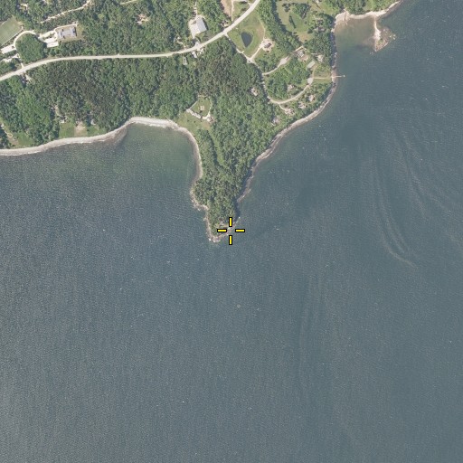 Aerial/Satellite Image of Spruce Head, ME
