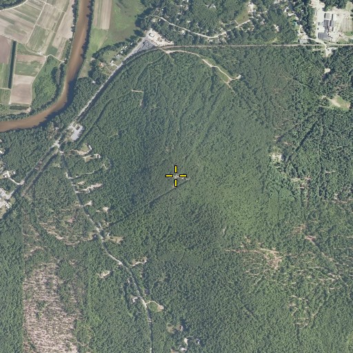 Aerial/Satellite Image of Starks Mountain, ME