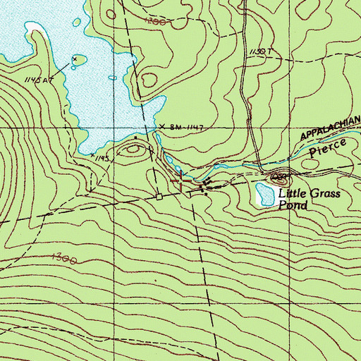 Topographic Map of Sterlings Camps, ME