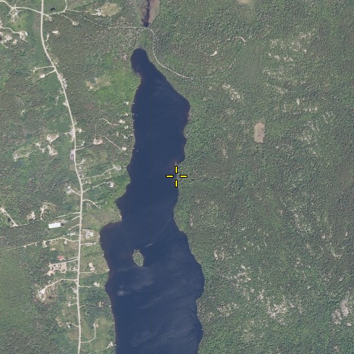 Aerial/Satellite Image of Steward Brook, ME