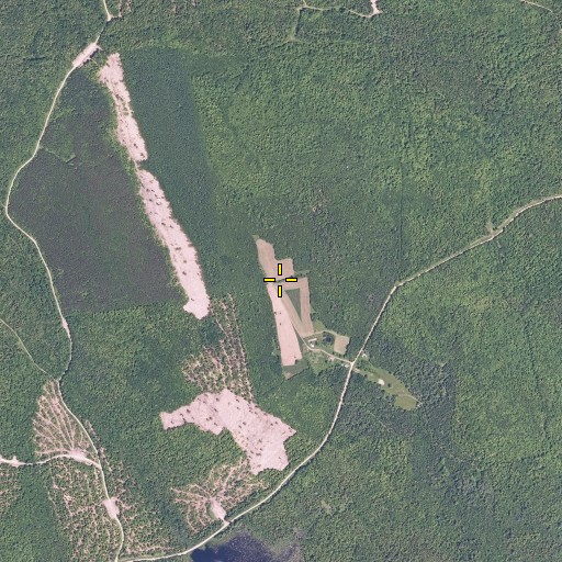 Aerial/Satellite Image of Summit Mountain, ME