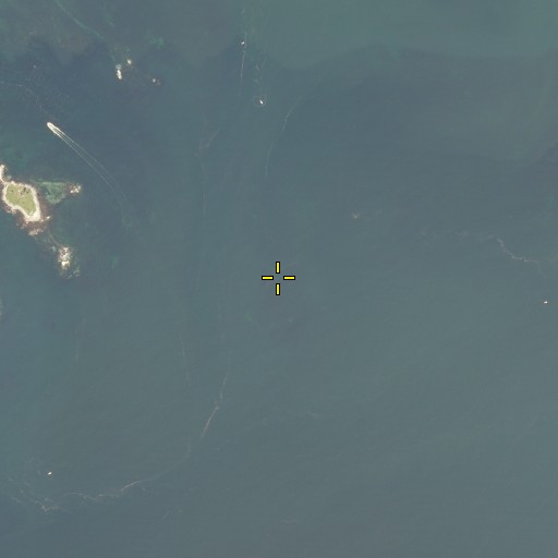 Aerial/Satellite Image of Thompson Ledges, ME