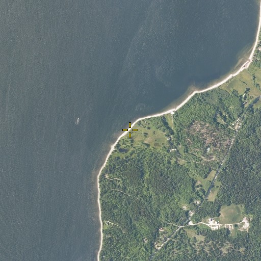 Aerial/Satellite Image of Turner Point, ME