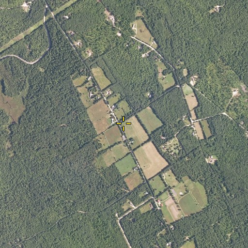 Aerial/Satellite Image of Upper Ridge, ME