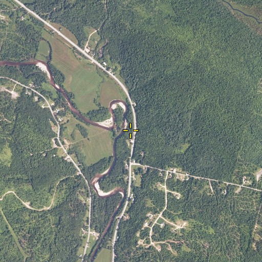 Aerial/Satellite Image of Walton Brook, ME