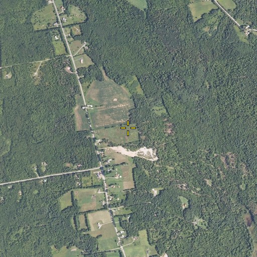 Aerial/Satellite Image of Ward Hill, ME