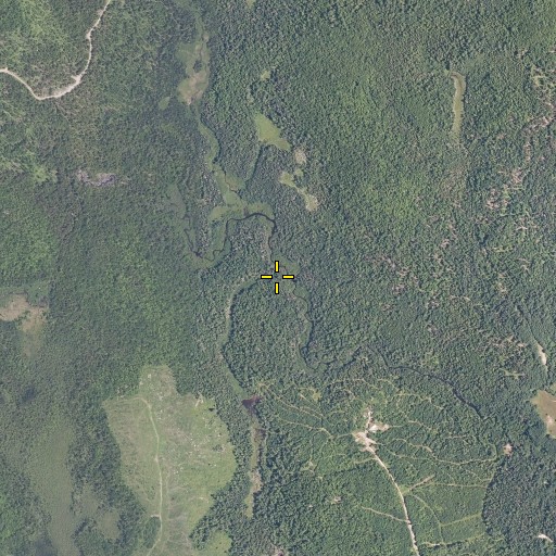 Aerial/Satellite Image of Warm Brook, ME