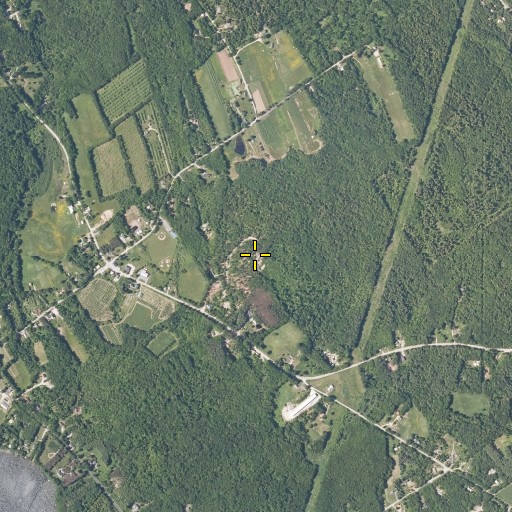Aerial/Satellite Image of Wiley Hill, ME