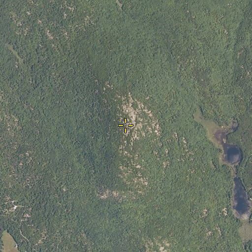 Aerial/Satellite Image of Youngs Mountain, ME