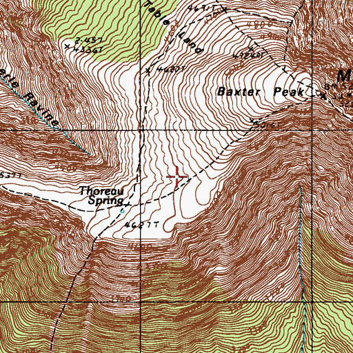 Topographic Map of York Valley, ME