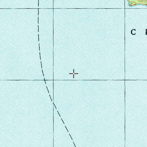 Topographic Map of South Bunker Ledge, ME