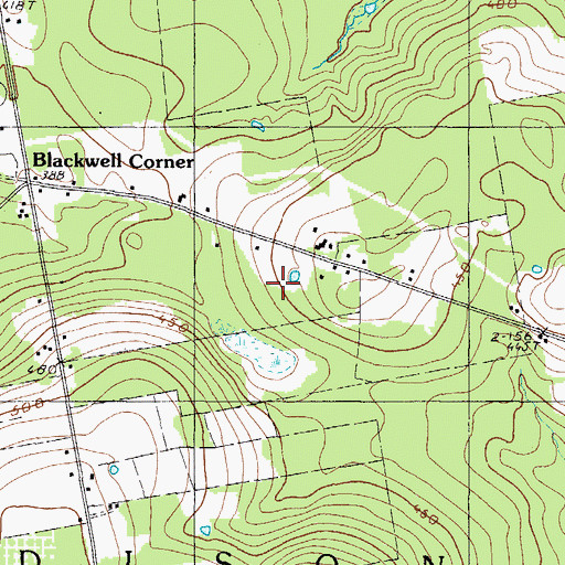 Topographic Map of Town of Madison, ME