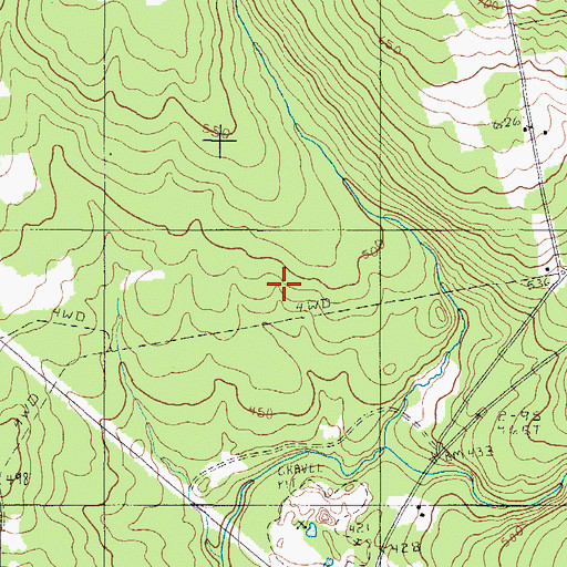 Topographic Map of Town of Athens, ME