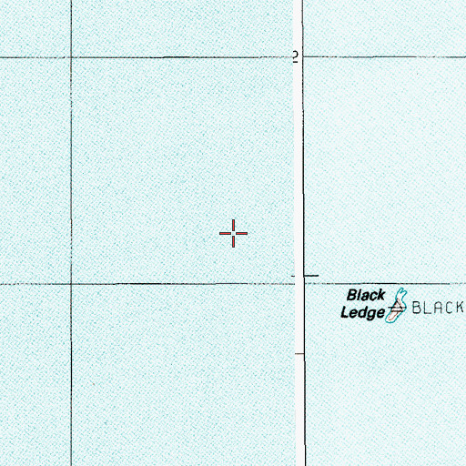 Topographic Map of Jobs Ledge, ME