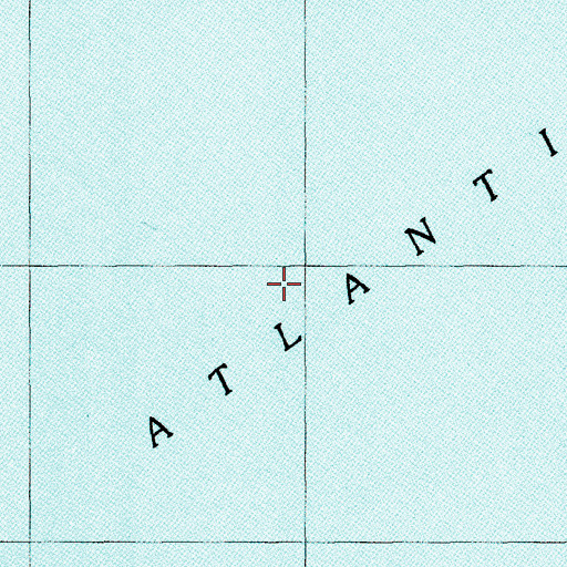 Topographic Map of The Drums, ME