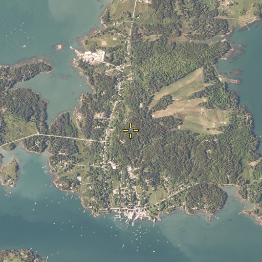 Aerial/Satellite Image of Mount Nebo, ME