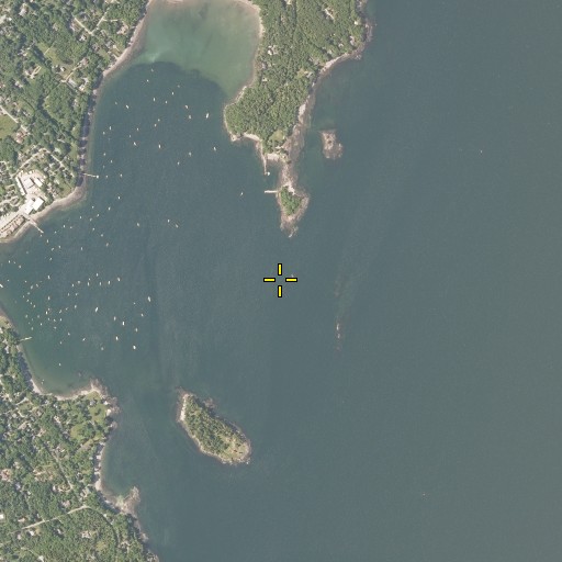 Aerial/Satellite Image of Inner Ledges, ME