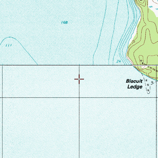 Topographic Map of Tumble down Dick, ME