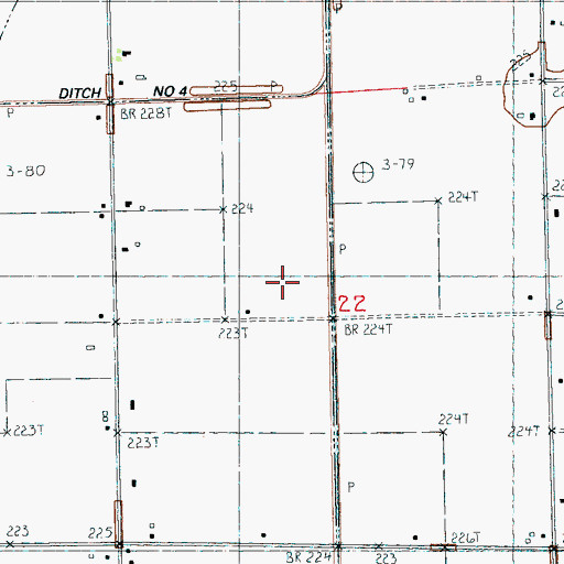 Topographic Map of Lepanto Junction, AR