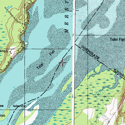 Topographic Map of Androscoggin River, ME