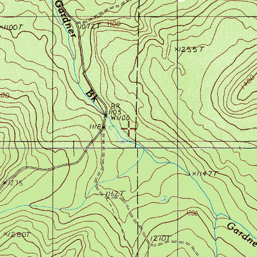Topographic Map of Jones Camp, ME