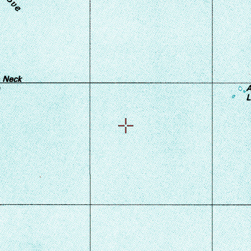 Topographic Map of The Breakers, ME