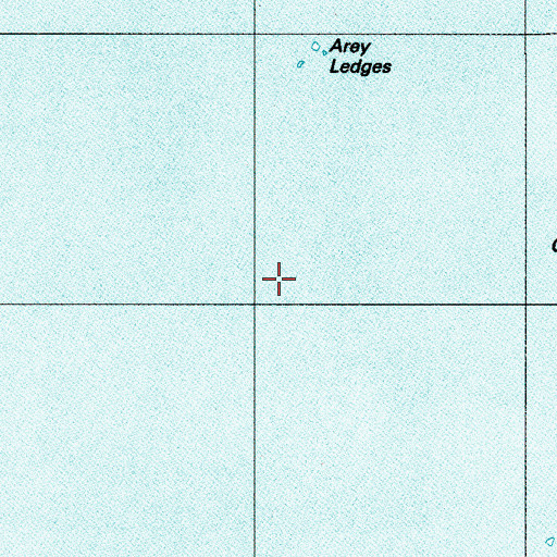 Topographic Map of Colt Ledge, ME