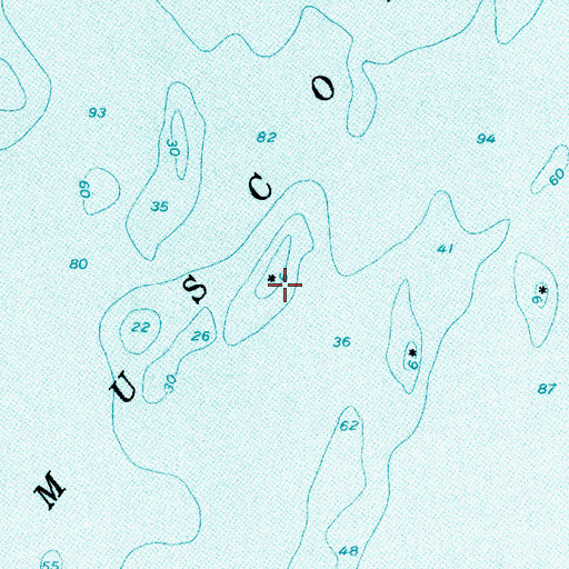 Topographic Map of Devils Limb, ME