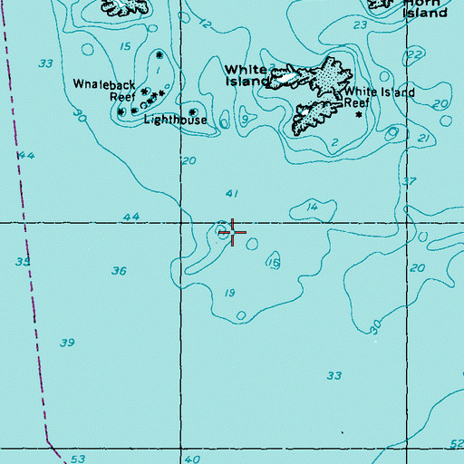 Topographic Map of Kitts Rocks, ME
