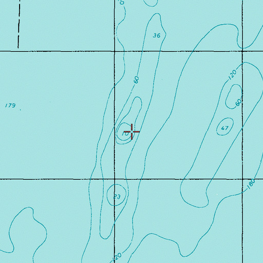 Topographic Map of Pemaquid Ledge, ME