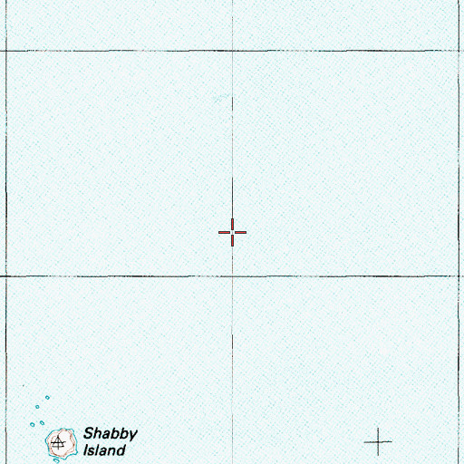 Topographic Map of Potato Ledge, ME