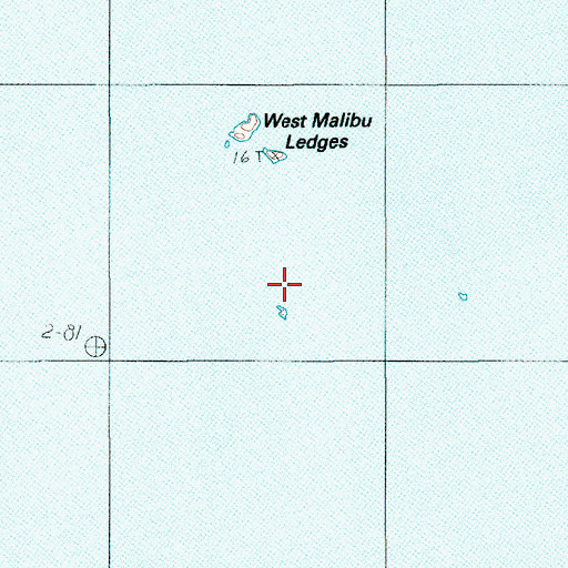 Topographic Map of Scraggy Ledge, ME
