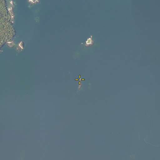 Aerial/Satellite Image of Thrumcap Ledge, ME