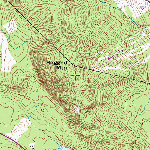 Topographic Map of WMEP-FM (Camden), ME