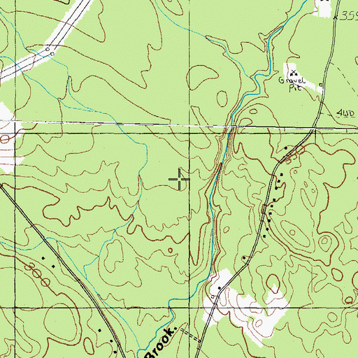 Topographic Map of Skydive Lebanon Airport, ME