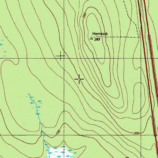 Topographic Map of Township of Argyle, ME